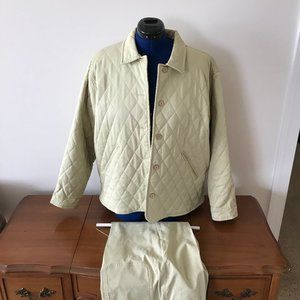 Jacket and matching pants